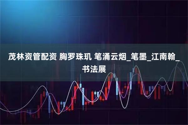 茂林资管配资 胸罗珠玑 笔涌云烟_笔墨_江南翰_书法展
